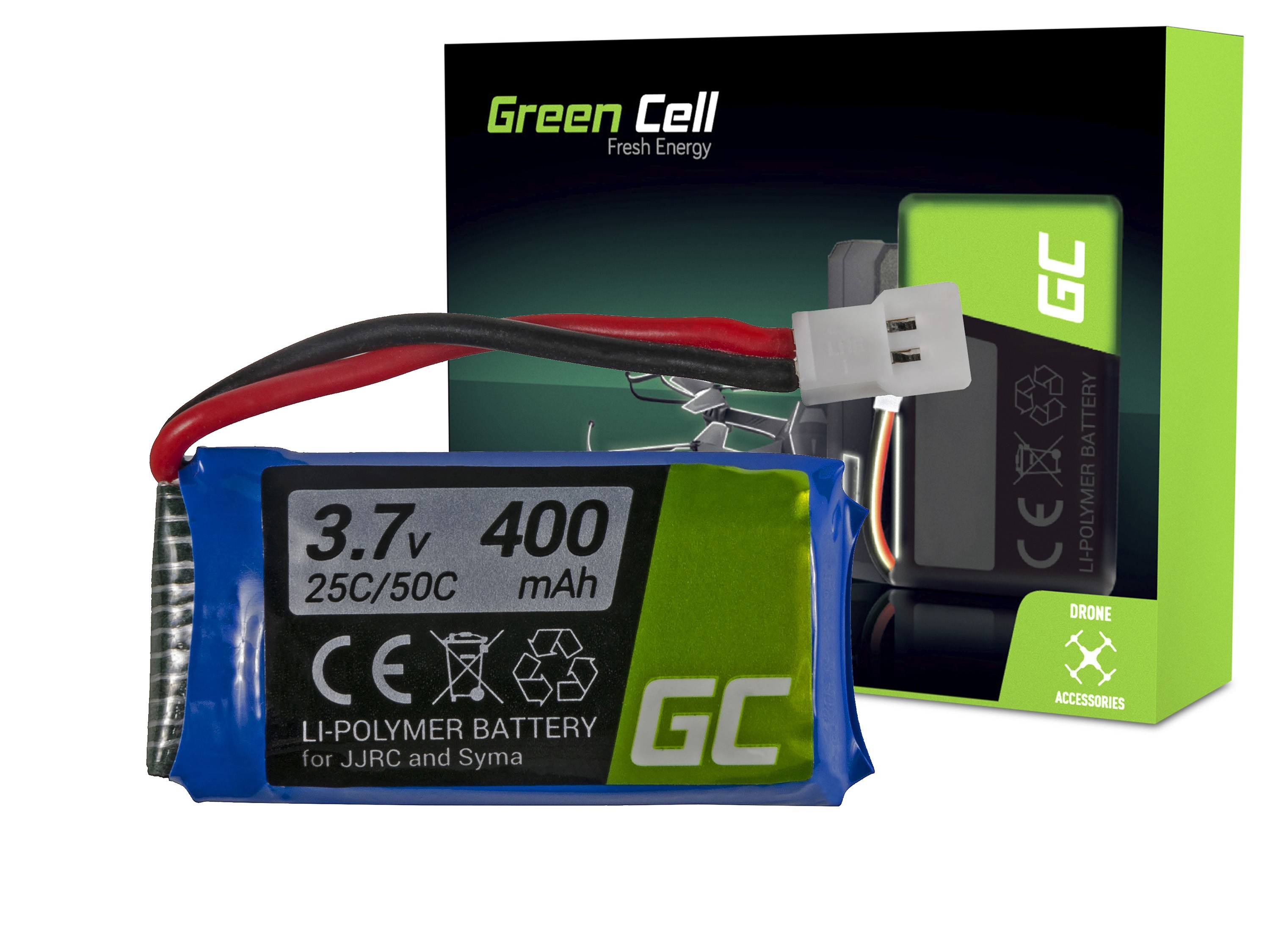 Bateria Akumulator Green Cell do JJRC H31 3.7V 400mAh
