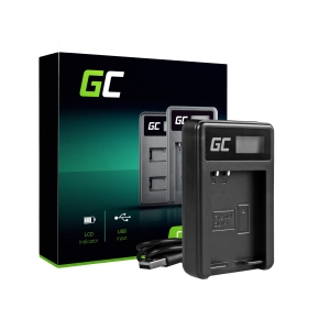 Green Cell Battery Charger BCN-1 for Olympus BLN-1/BCN-1, PEN-F, OM-D EM1, EM5, OM-D E-M5 Mark II