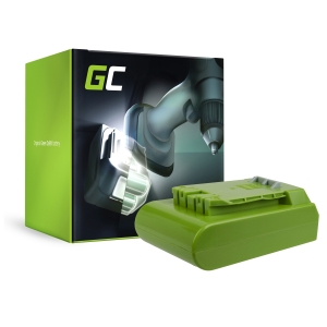 Green Cell Power Tool Battery GreenWorks 29852 G-24 G24 24V 2Ah Panasonic