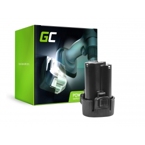 Green Cell Power Tool Battery BL1013 BL1014 Makita DA331DWE DF030D DF330D HP330DZ HS300DW TD090