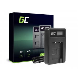 Green Cell Charger MH-66 for Nikon EN-EL19, Coolpix W100, A100, A300, S32, S33, S100, S2750, S3300, S5200, S6400, S7000