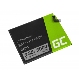 Green Cell Smartphone Battery BN31 Xiaomi Mi A1 5X Note 5A Redmi S2 Y2