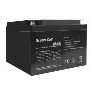 Green Cell AGM Battery 12V 26Ah