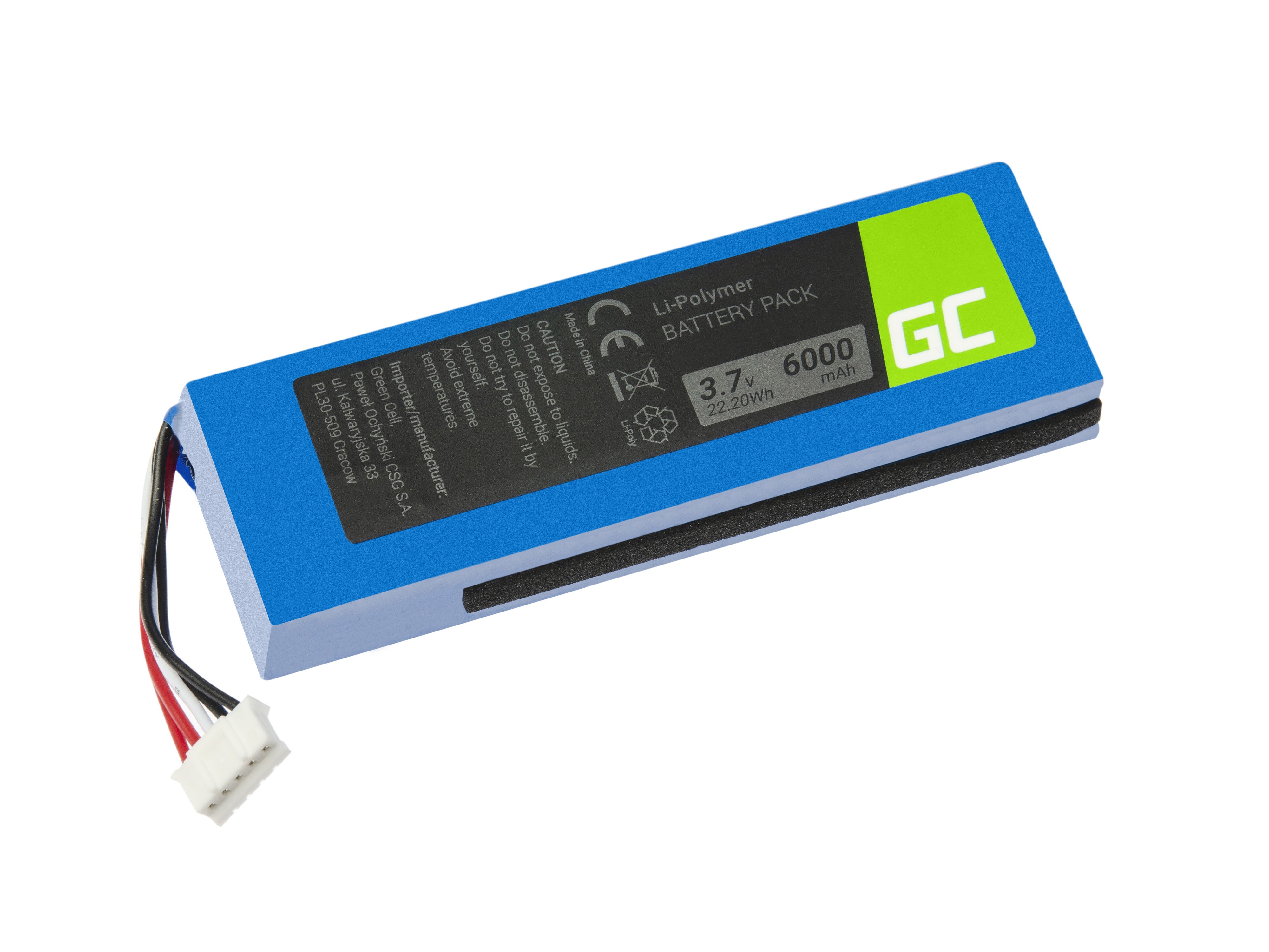 Bateria Green Cell GSP1029102 do głośnika JBL Charge 2+, Charge 2 Plus