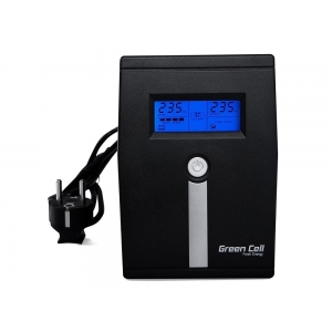 Green Cell ® UPS Micropower 600VA mit LCD Bildschirm