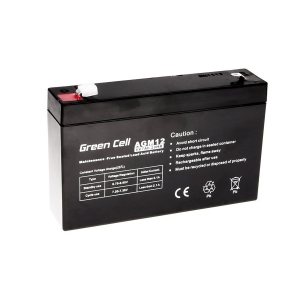 Green Cell AGM Battery 6V 7Ah