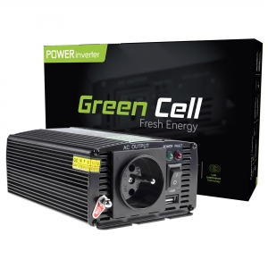 Green Cell ® Voltage Car Inverter 12V to 230V, 300W / 600W
