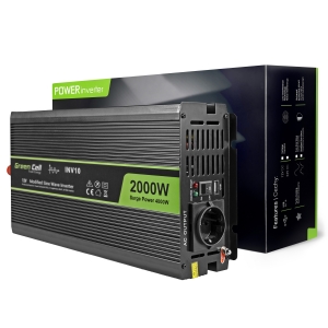 Green Cell ® Voltage Car Inverter 12V to 220V, 2000W/4000W