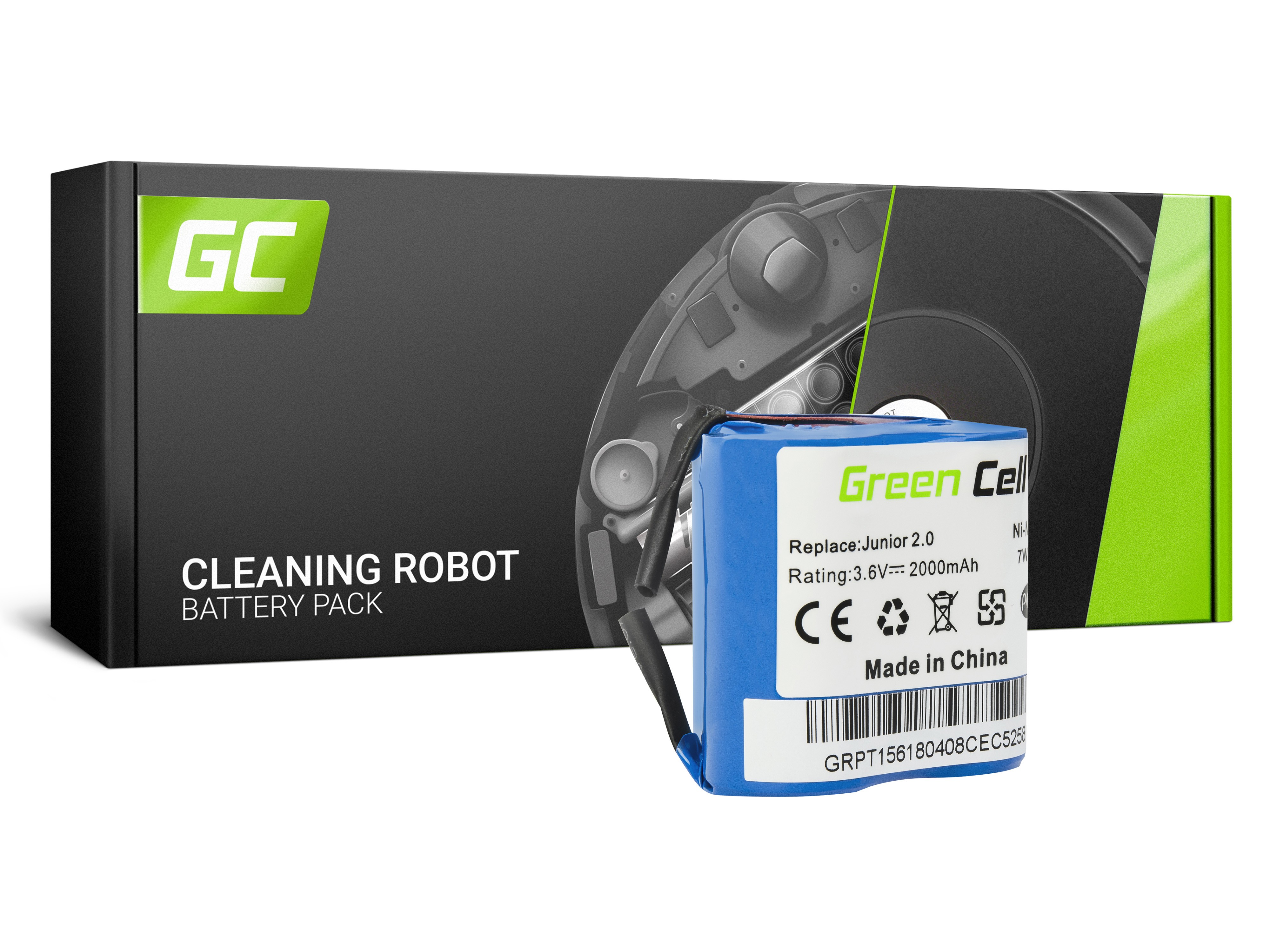 Green Cell Power Tool Battery 141 AEG Electrolux Junior 2.0
