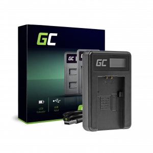 Ładowarka BC-TRP Green Cell ® do Sony NP-FH50 DCR-HC45, DCR-SR300E, DCR-SR70, DCR-SX50E