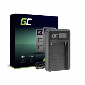 Ładowarka BC-V615 | AC-VL1 Green Cell ® do Sony A58, A57, A65, A77, A99, A900, A700, A580, A56, A55,0 A850, SLT A99 II