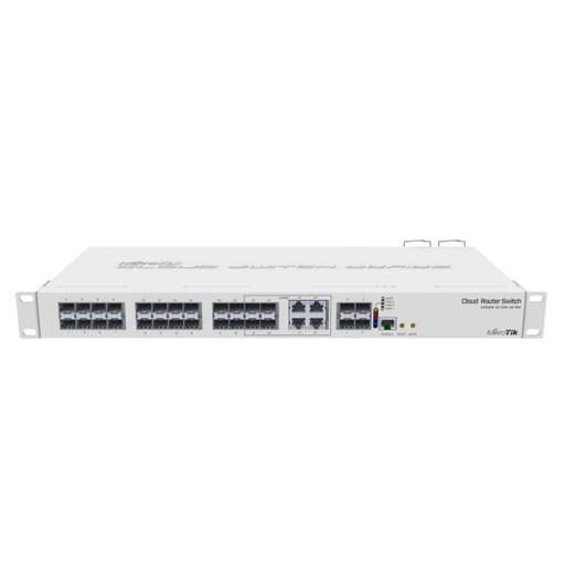 Switch|MIKROTIK|CRS328-4C-20S-4S+RM|Type L2|Rack 1U|4x10/100/1000BASE-T/SFP combo|20xSFP|4xSFP+|1xRJ45|CRS328-4C-20S-4S+RM