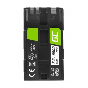 Bateria Green Cell ® BP-80 BP-941 BP-945 do Canon DM-XL1, ES5000, XL1 7.2V 6000mAh