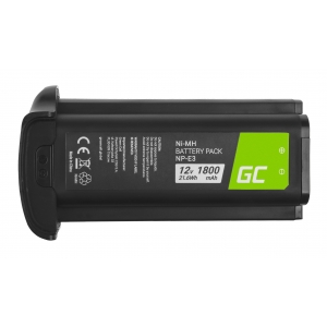 Bateria Green Cell ® NP-E3 NPE3 do Canon EOS-1D Mark II, Canon EOS-1Ds Mark II 12V 1800mAh