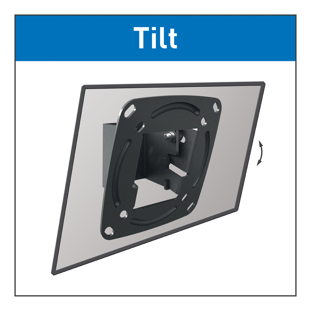 Wall mount BARKAN E110.B (13"-29")