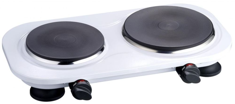 Cooking plate 2in1 ECG EV2510 white