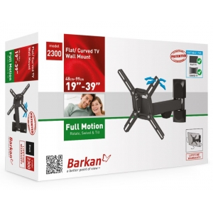 Wall mount BARKAN 2300.B (13"-39")