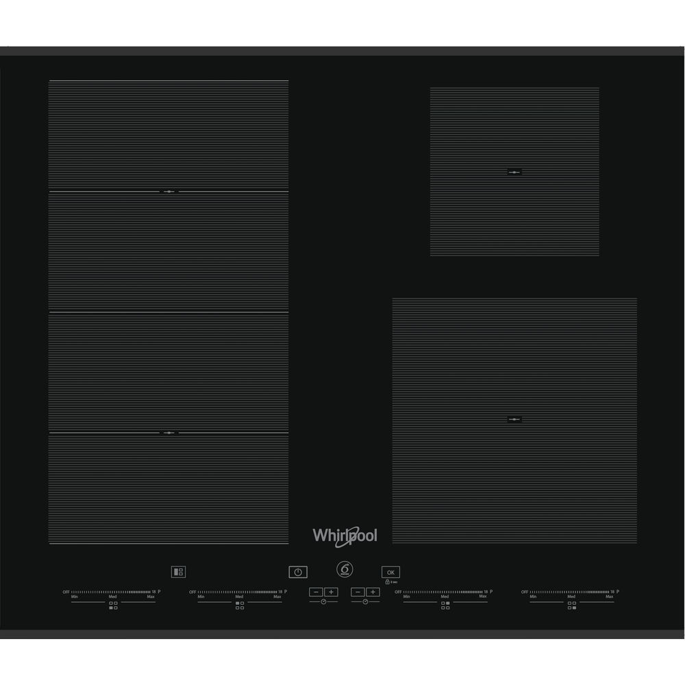 Ind. Hob WHIRLPOOL SMC604F/BT