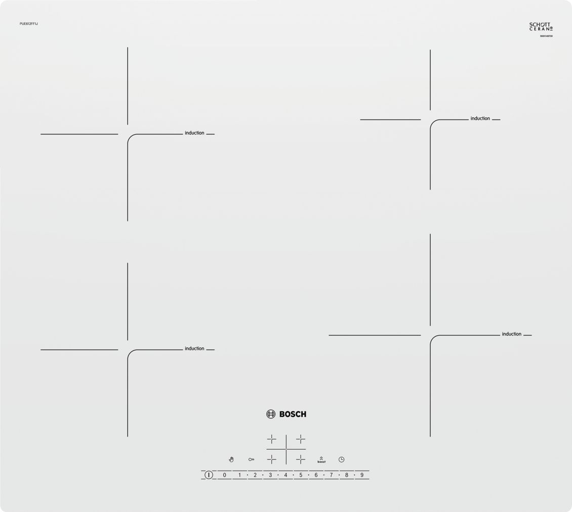 Ind. Hob BOSCH PUE612FF1J