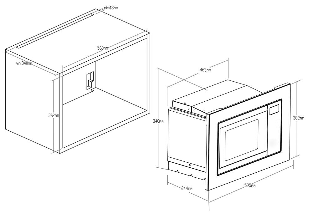Microwave oven PKM MW820 EBM