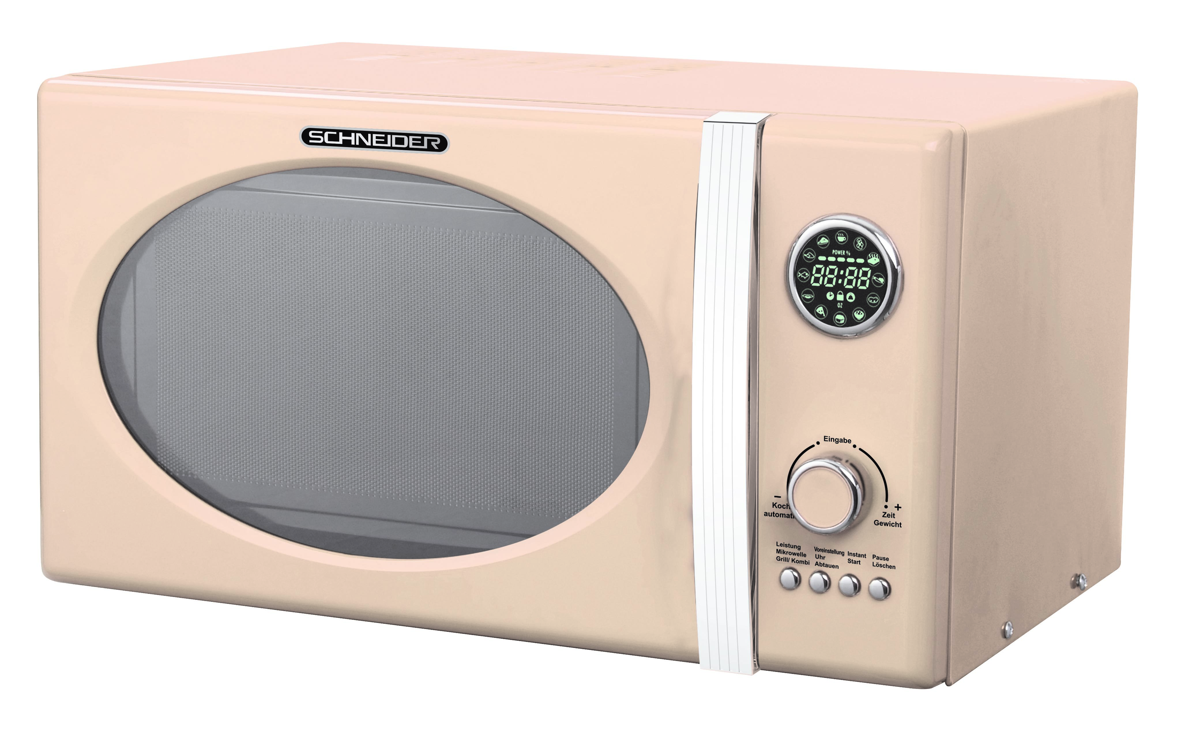 Retro Microwave oven  SCHNEIDER MW823G SC, cream