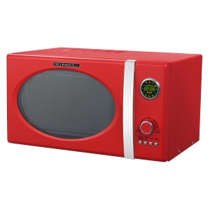 Retro Microwave oven  SCHNEIDER MW823G FR, ferrari red