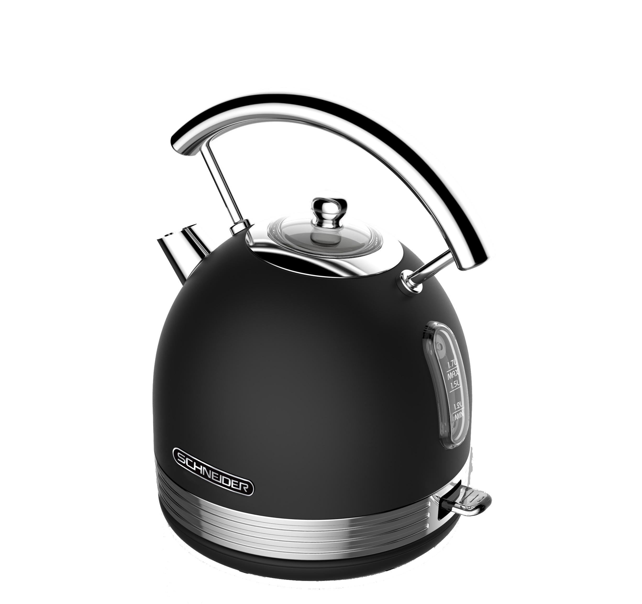 Kettle SCHNEIDER W2 B, black