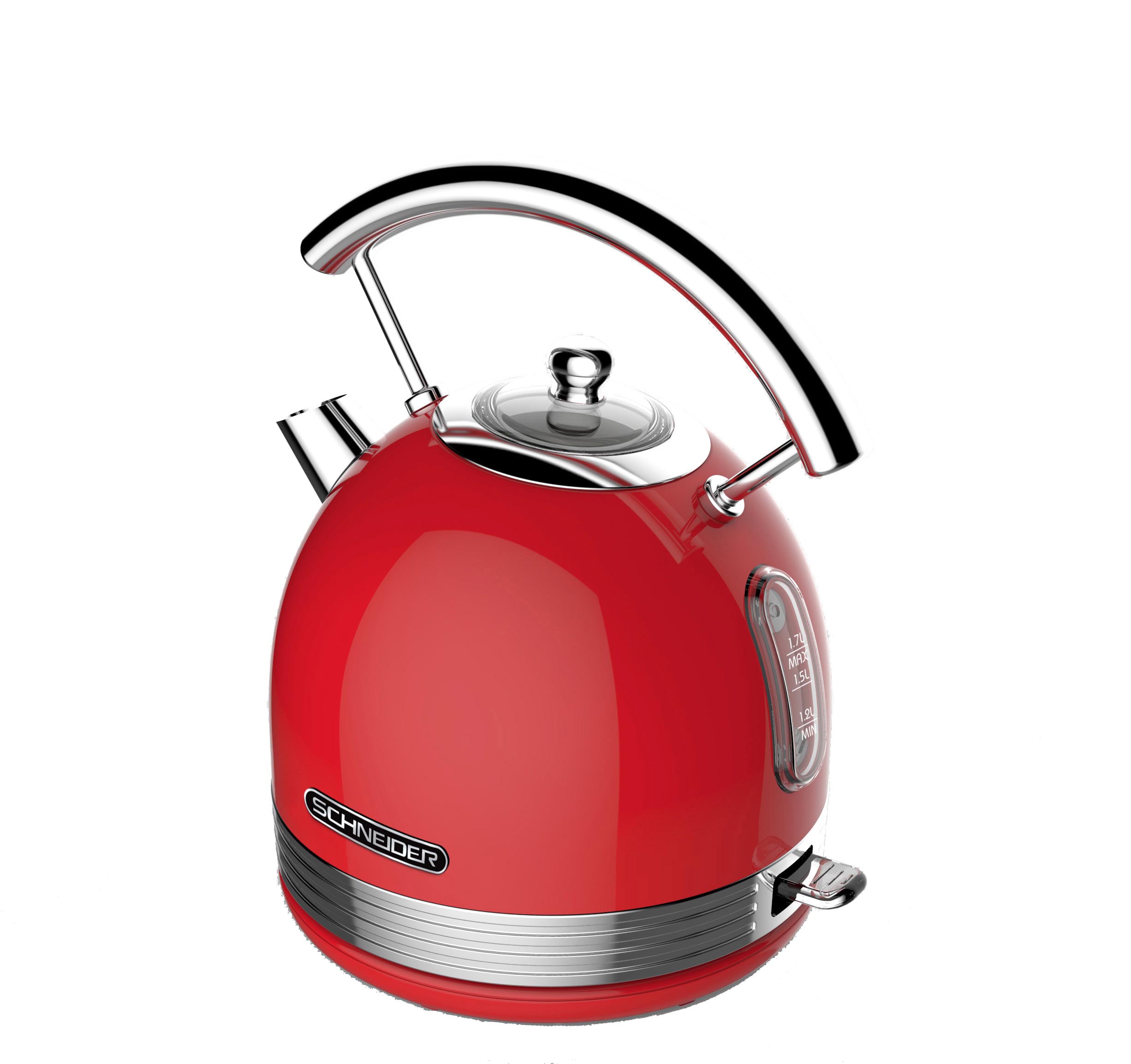 Kettle SCHNEIDER W2 FR, red