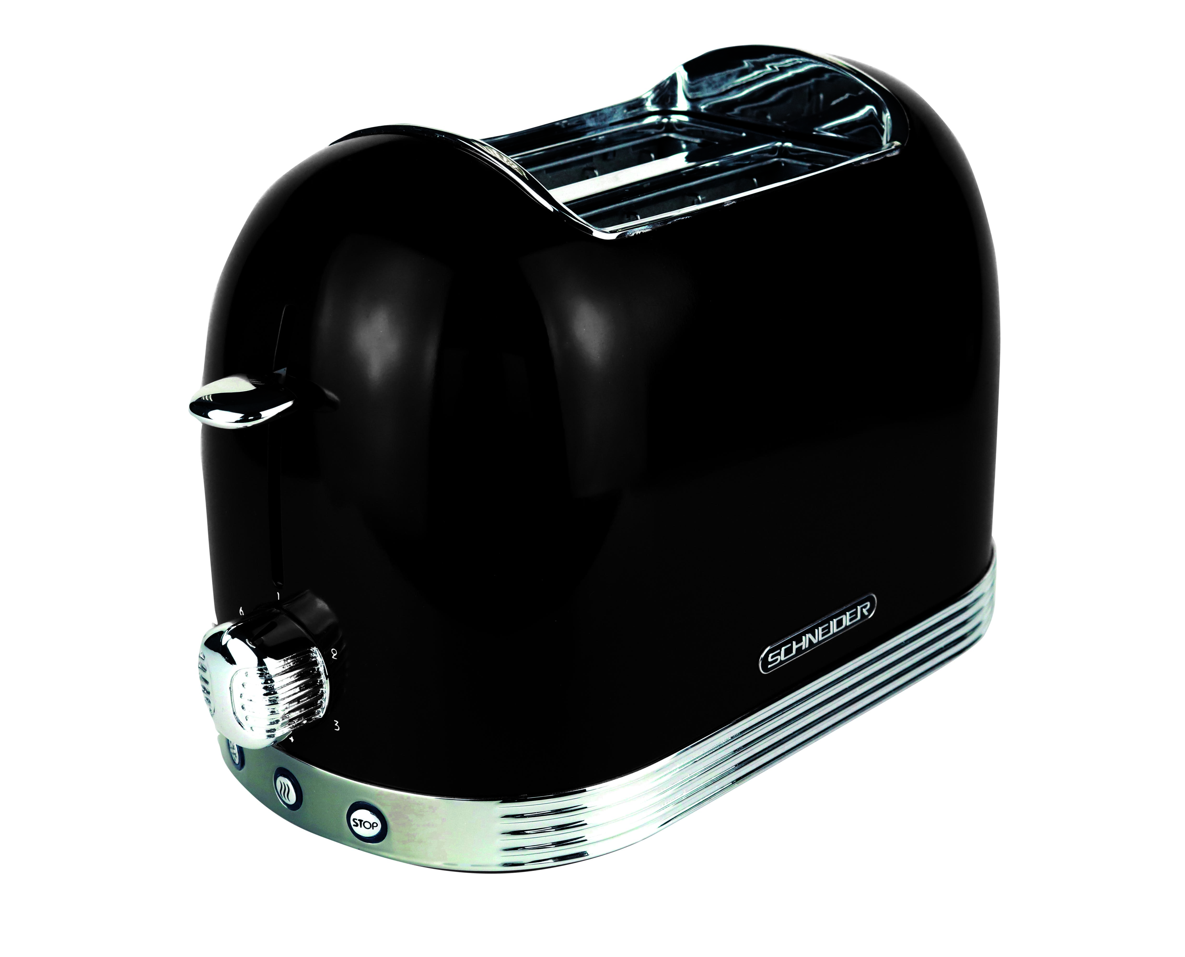 Toaster SCHNEIDER T2.2 B, black