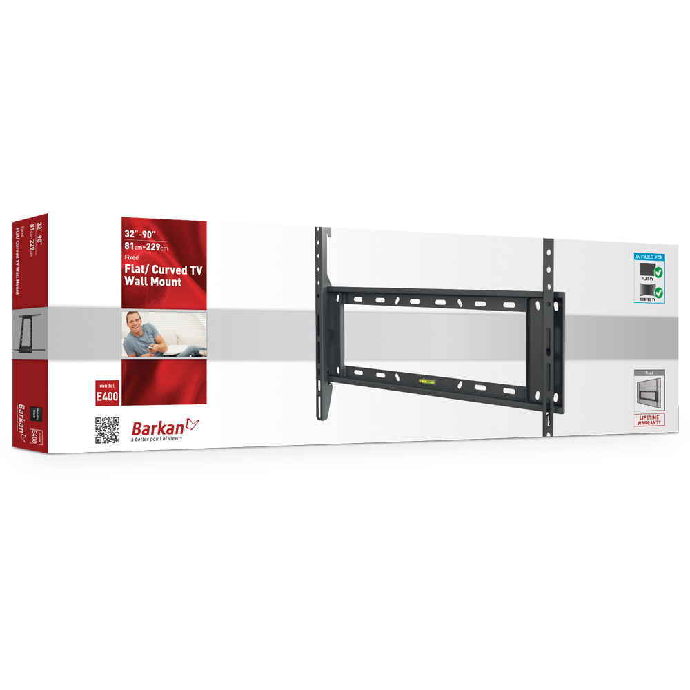 Wall mount BARKAN E400+.B (32"-90")