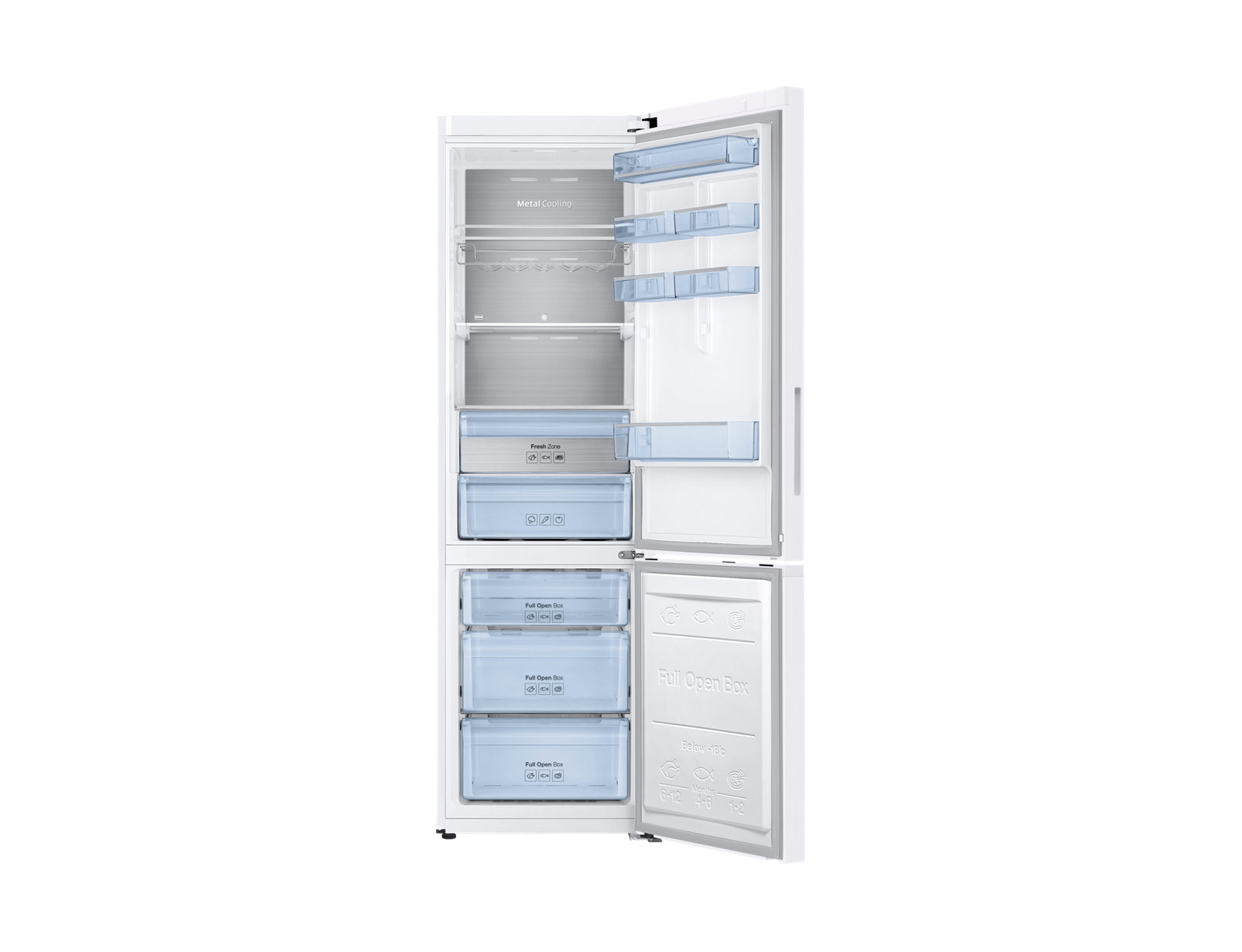 Refrigerator SAMSUNG RB37K63611L/EF