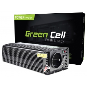 Green Cell ® Voltage Car Inverter 12V to 230V, 500W/1000W