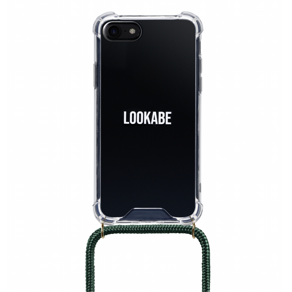 Lookabe Necklace iPhone 7/8 gold green loo011