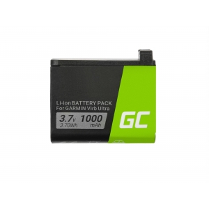 Bateria Green Cell® 361-00087-00 010-12389-15 do kamery Garmin Virb Ultra 30 3.7V 1000mAh