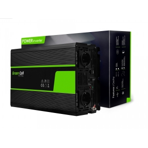 Przetwornica Green Cell® 24V na 230V Czysta sinusoida 3000W