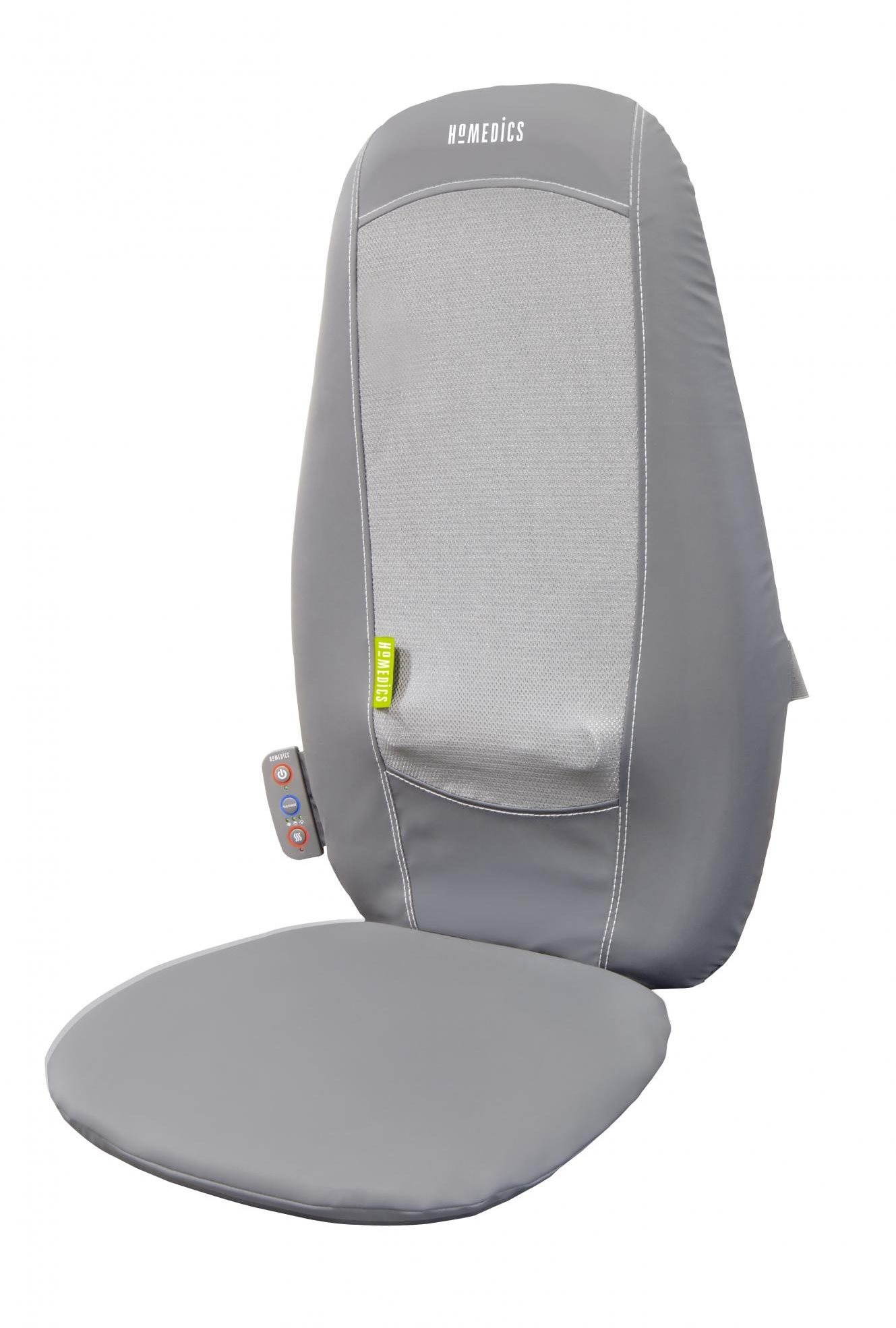 Homedics Shiatsu Massager With Heat grey BMSC-1000H