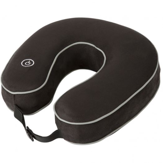Homedics Vibration MemFoam TravelPillow TA-NMSQ220BK