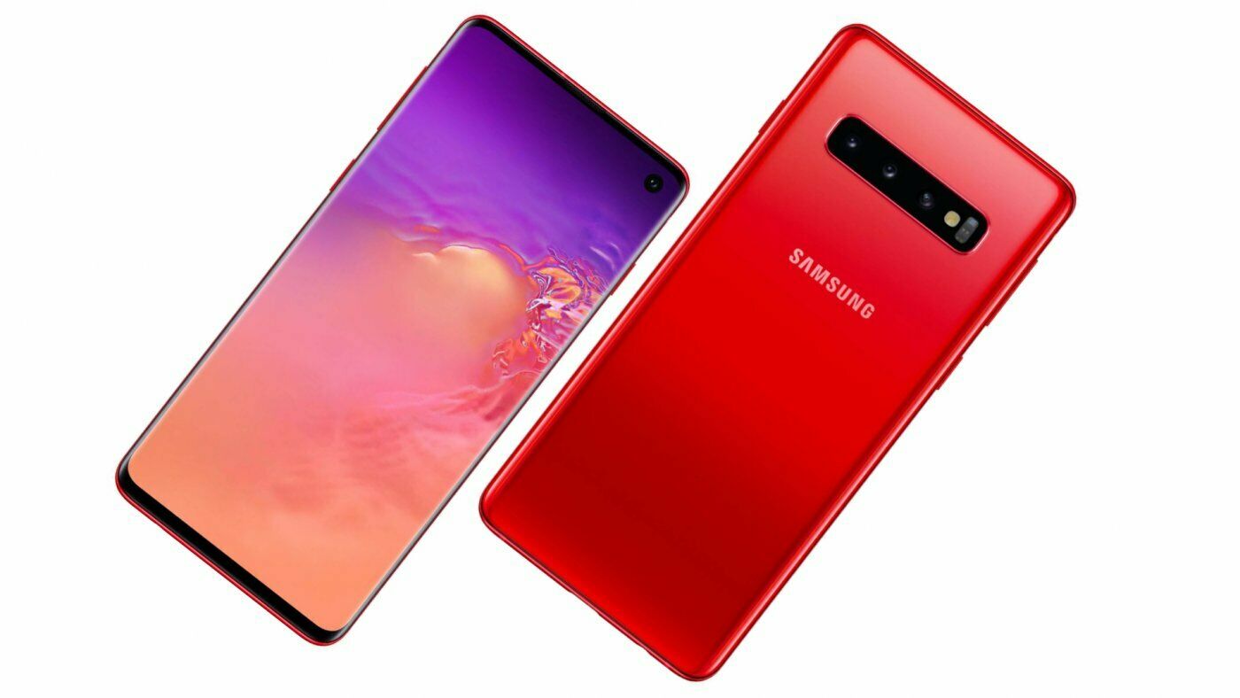Samsung G975F/DS Galaxy S10+ Dual 128GB cardinal red