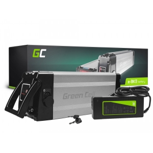 Green Cell® E-Bike Battery 48V 11Ah Li-Ion Silverfish with Charger for Electric Bicycle