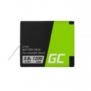 Accumulator battery Green Cell for Instax INSTA360 ONE X 3.8V 1200mAh