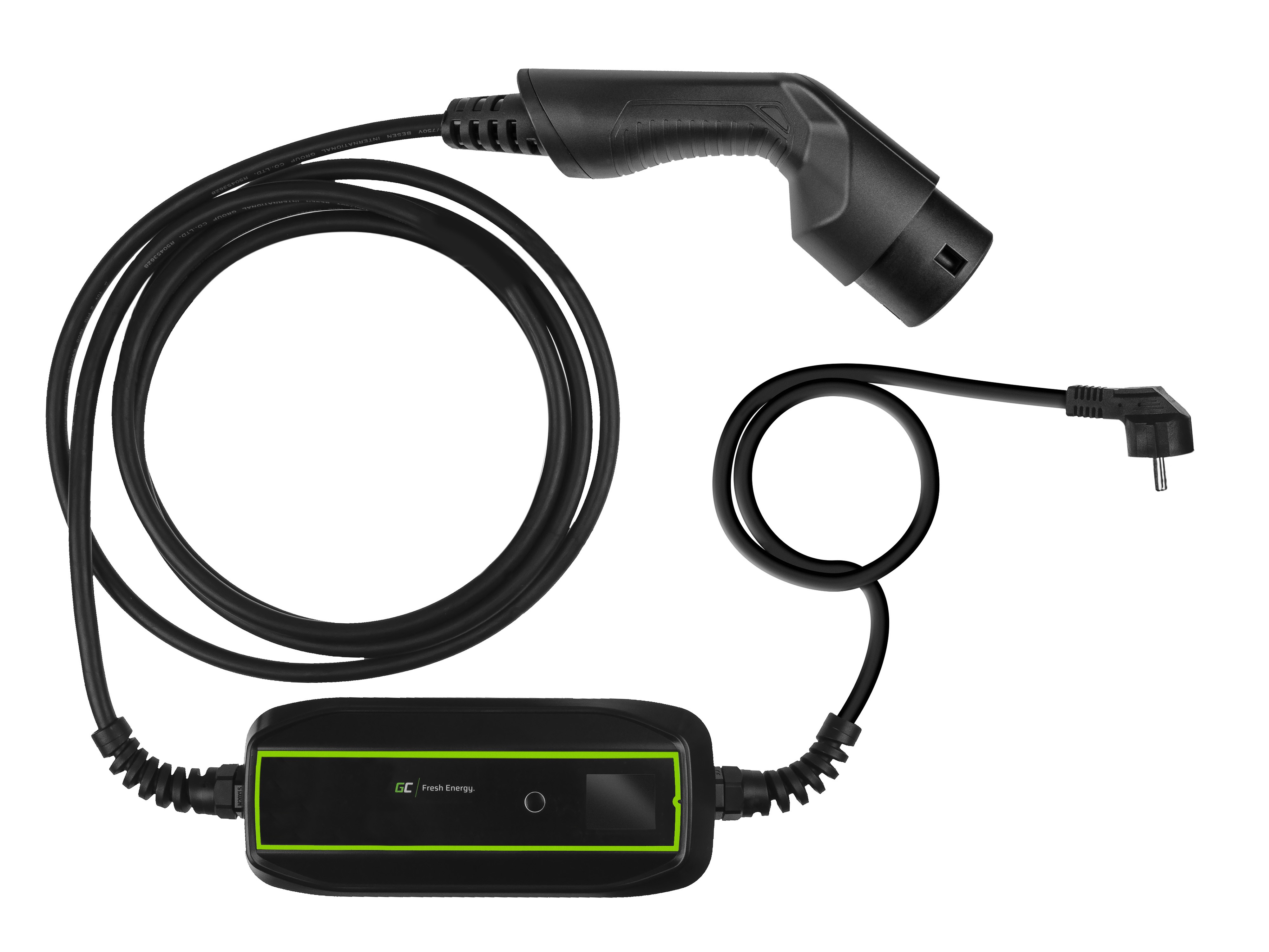 GC EV PowerCable 3.6kW Schuko - Type 2 mobile charger for charging electric cars and Plug-In hybrids