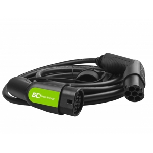 Cable Green Cell GC Type 2 22kW 23ft for charging EV / PHEV
