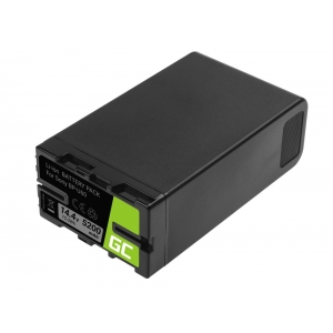 Battery Green Cell BP-U90 BP-U60 BP-U30 for Sony 5200mAh 75Wh 14.4V