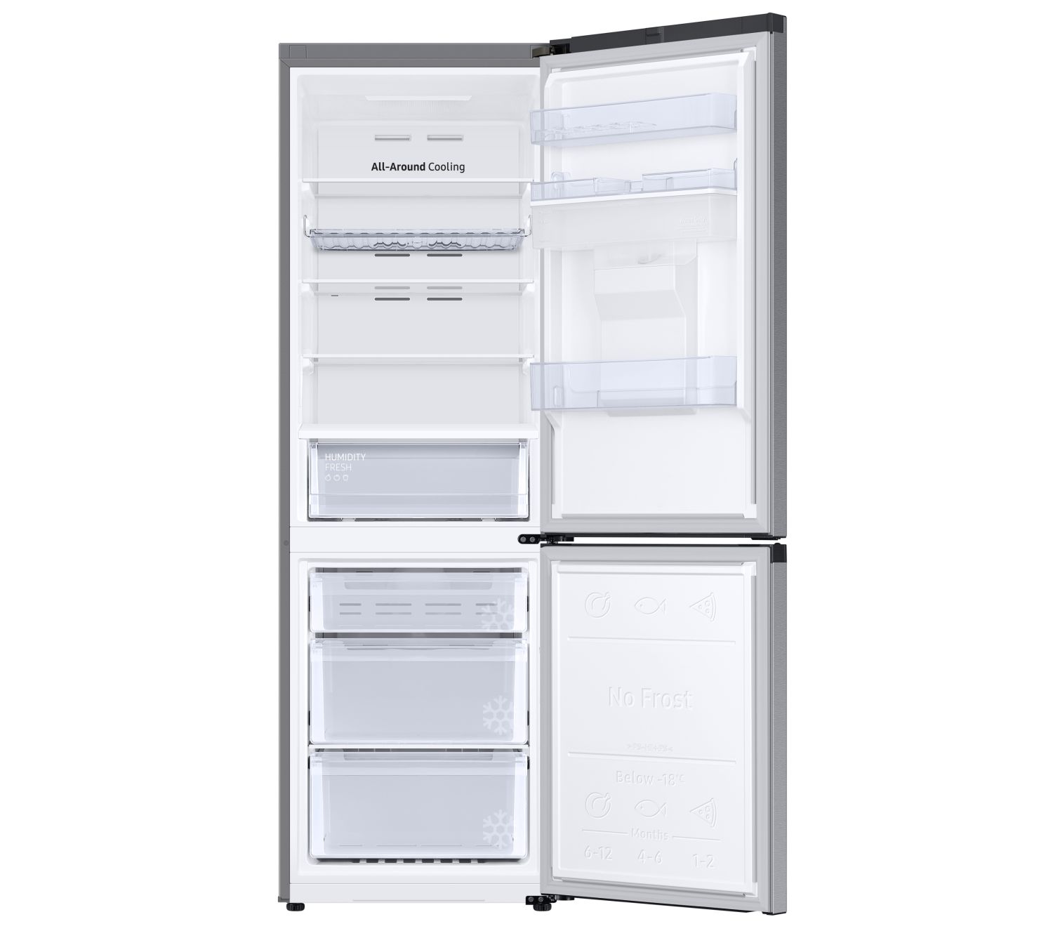 Refrigerator SAMSUNG RB34T632ESA/EF