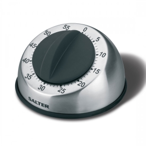 Salter 338 SSBKXR15 Stainless Steel Mechanical Timer