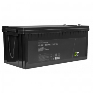 LiFePO4 battery 200Ah 12.8V 2560Wh lithium iron phosphate battery photovoltaic system camping truck