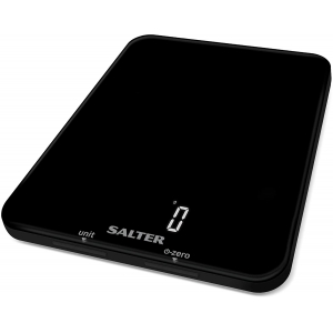 Salter 1180 BKDR Phantom Digital Kitchen Scale - Black