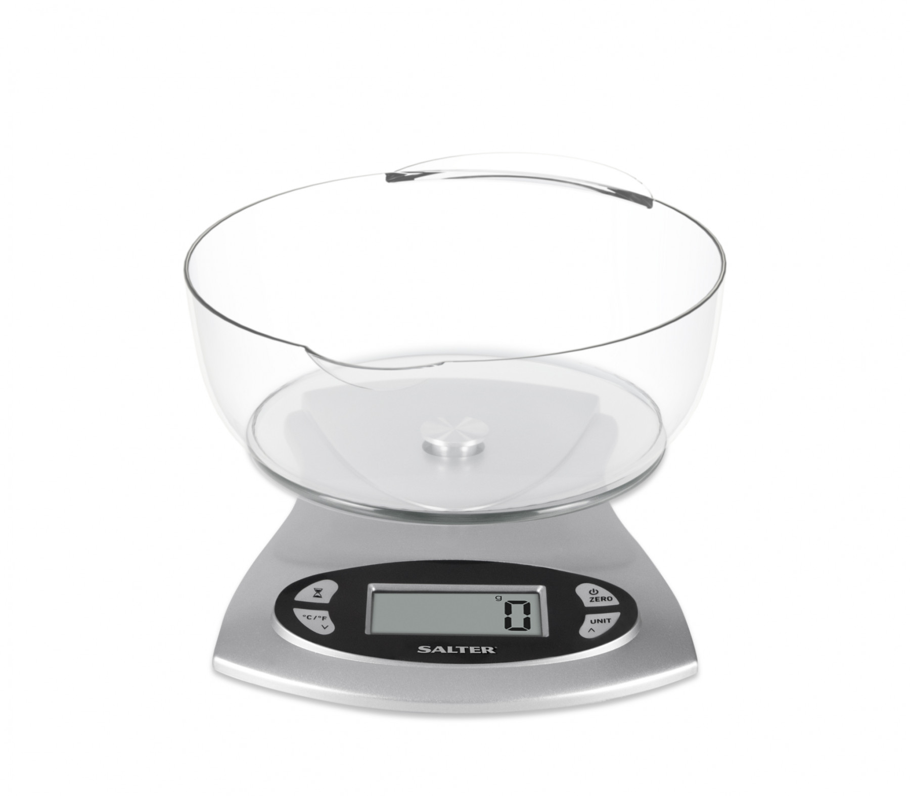 Salter 1069 SVDR 5KG Electronic Kitchen Scale - Silver