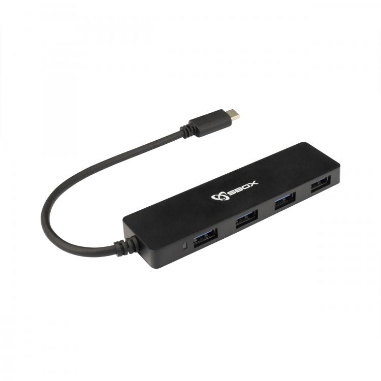 Sbox H-404C TYPE-C USB-3.0 4