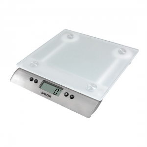 Salter 1242 WHDR Frosted Kitchen Scale White